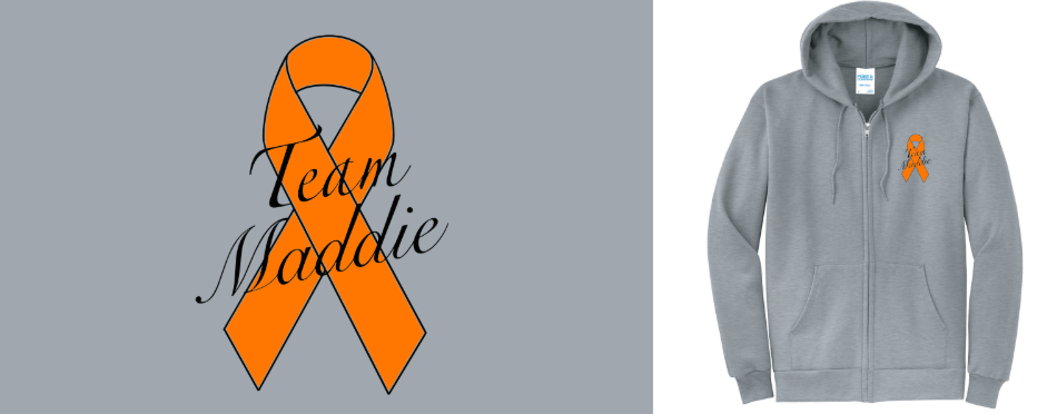 Team Maddie Full Zip Hooded Sweatshirt